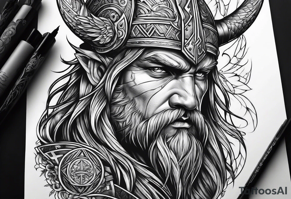 norse mythology tattoo idea