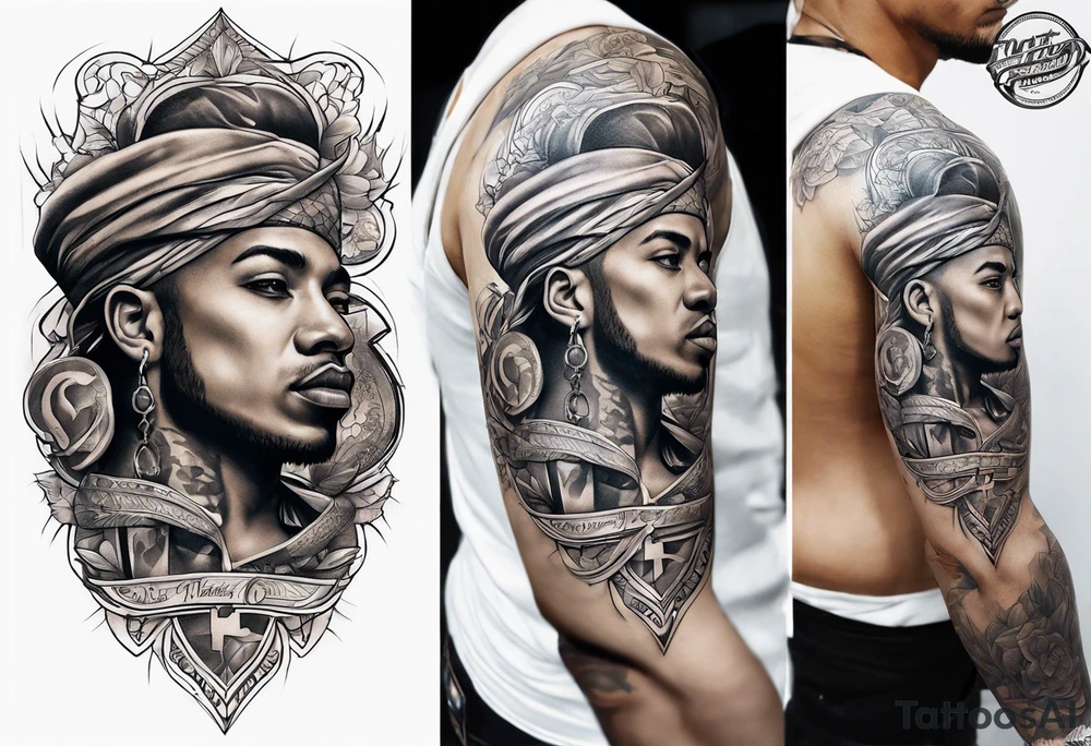 memorial Arm tattoo what say HASIM tattoo idea
