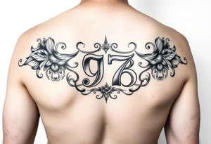 Unterarm sleeve mit dem geburtsjahr meiner oma die heute 77 wäre, etwas mit hannover 96, einem loorberkranz und etwas mit harsum 31177 tattoo idea