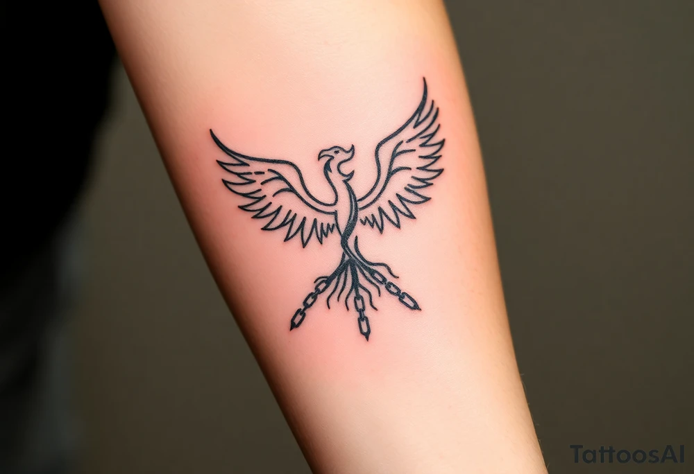 I would like a tattoo that symbolizes my journey of recovery and personal transformation. It should reflect my struggle with addiction and my rebirth after a coma on February 21, followed by being taken off life support on February 22, which I consider my second birthday.
Key elements to include:
- A symbol of rebirth (such as a phoenix or tree).
- Chains or barriers broken to represent freedom from addiction and dependencies.
- Subtle incorporation of the dates "21.02" and "22.02".
- Emphasis on self-love, inner strength, and the journey of life.
I prefer a minimalist style that conveys meaning and dignity. tattoo idea