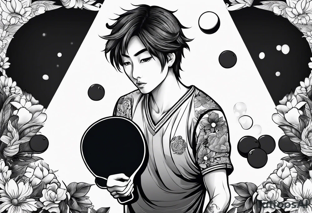 Ping pong tattoo idea
