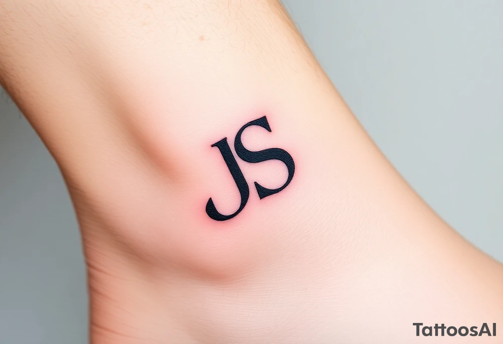 Letters : JS tattoo idea