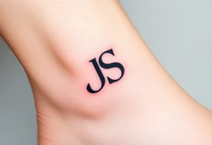 Letters : JS tattoo idea
