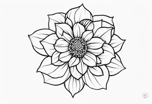 Ramos de flores tattoo idea