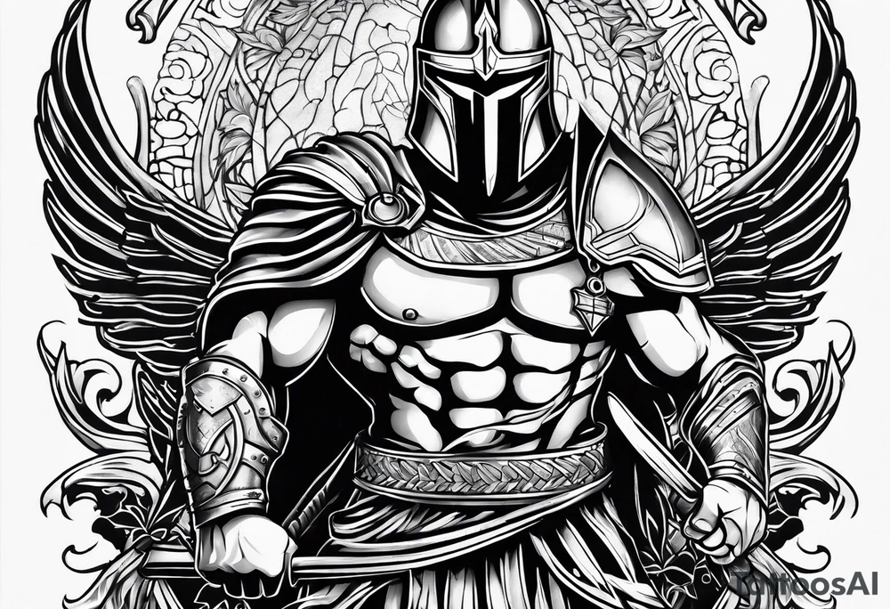 spartan tattoo idea