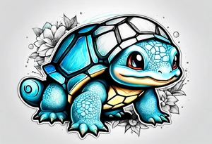 Squirtle tattoo idea
