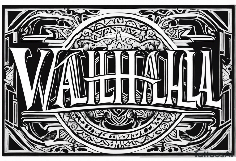 Valhalla 
 steps tattoo idea