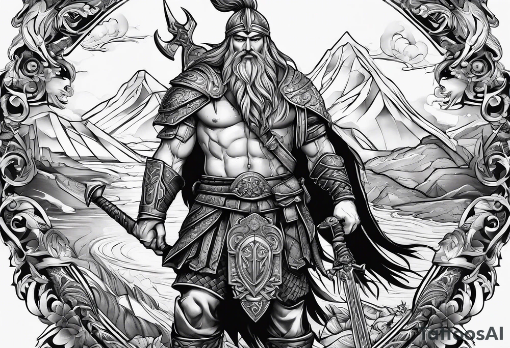 Valhalla tattoo idea