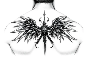 dark soul battlefield+spirit tattoo idea