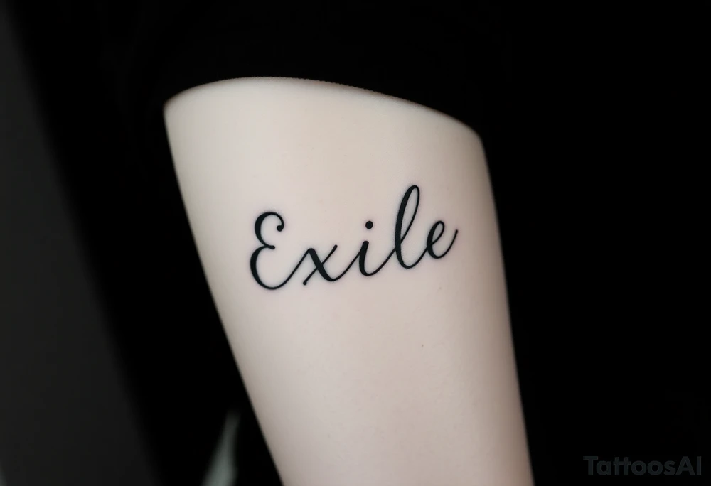 Exile tattoo idea