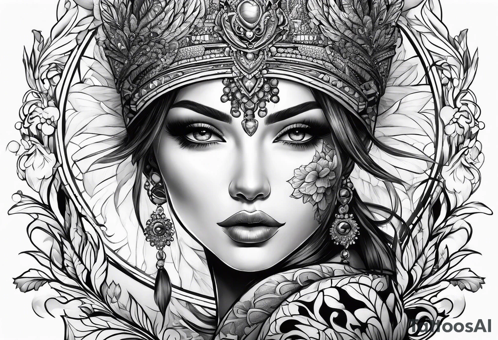 ink quil tattoo idea