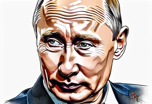 Putin tattoo idea