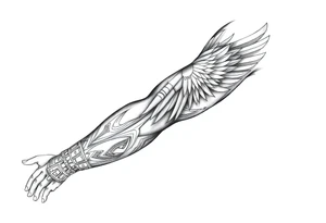 Egyptian theme tattoo idea