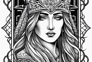 Witchcraft Jesus jail mom farm  cancer zodiac 69 broken blessed lost tattoo idea