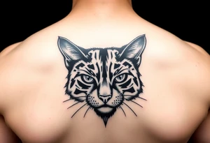 Black Cat tattoo idea