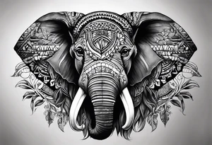 Tatoage sleef de big 5 afrika tattoo idea