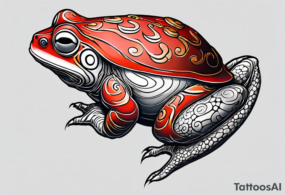 Jiraiya Naruto Gamakichi toad tattoo idea