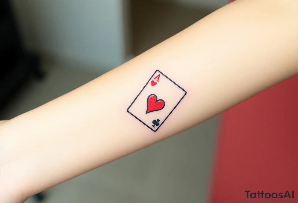 Royal Flush tattoo idea
