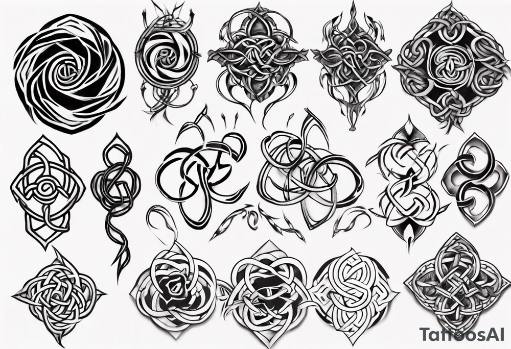 Dara knot tattoo idea
