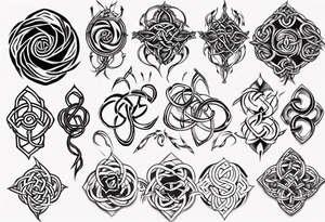Dara knot tattoo idea