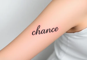 chance tattoo idea
