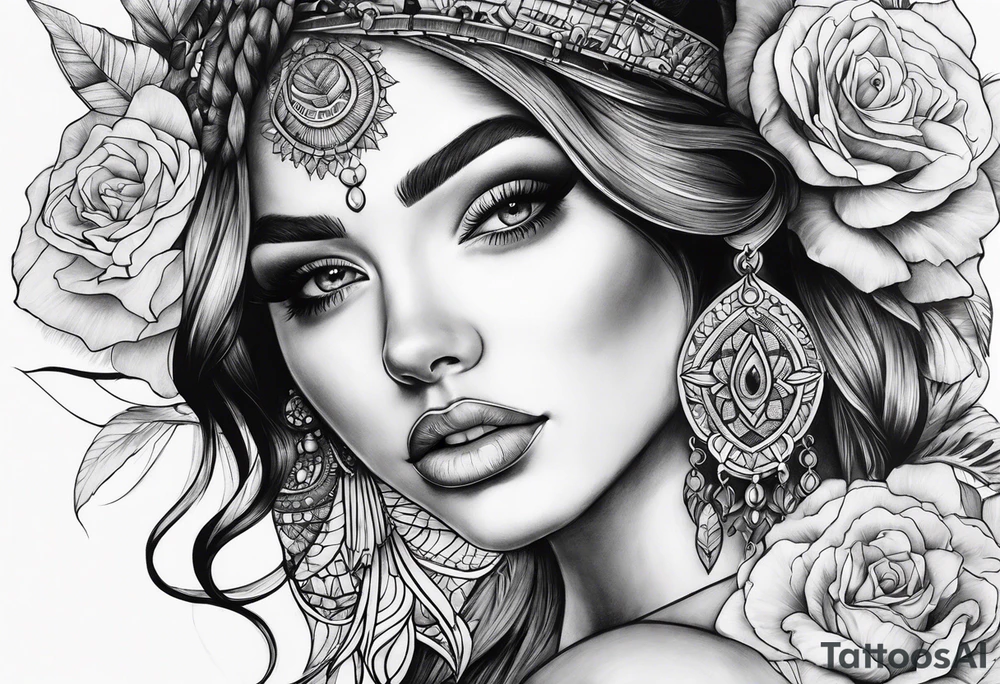 Tattoo inspired tattoo idea