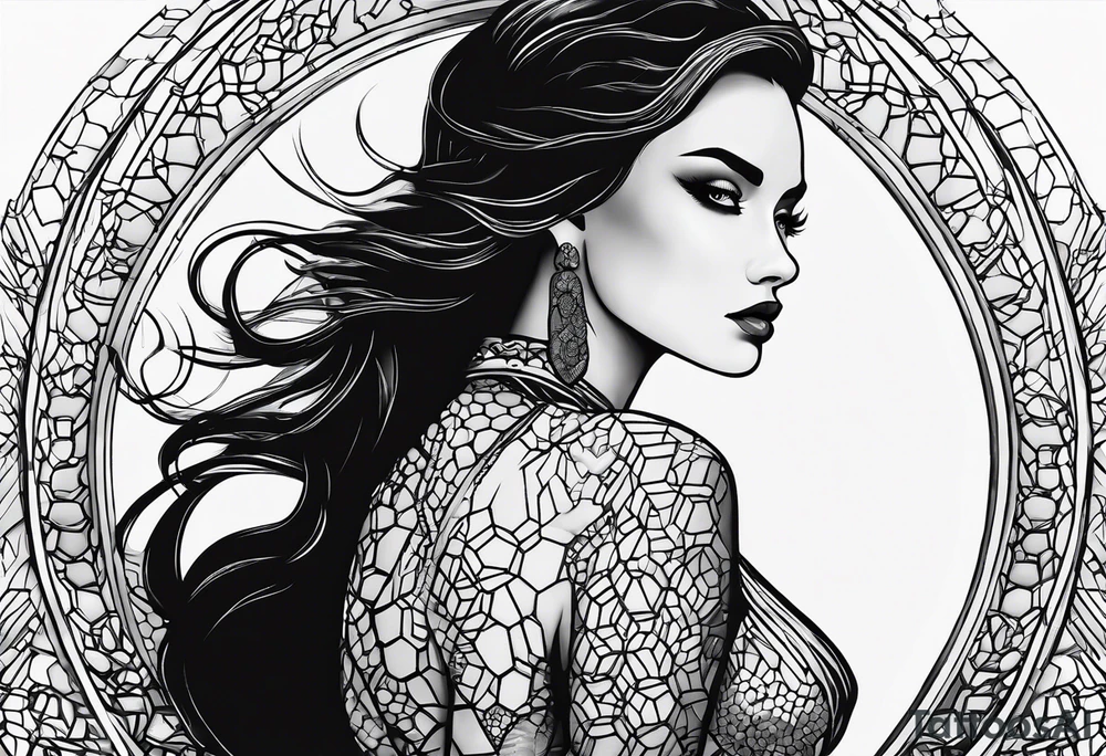 Honeycomb tattoo idea