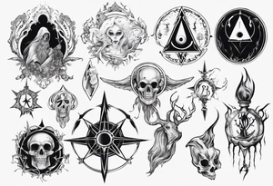 wicth necromancer tattoo idea