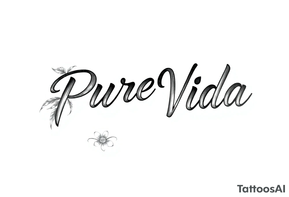 Pura Vida tattoo idea