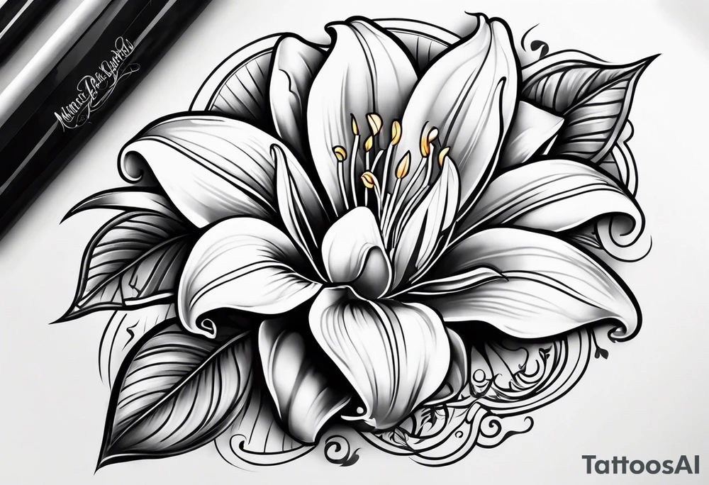 Lilly tattoo idea