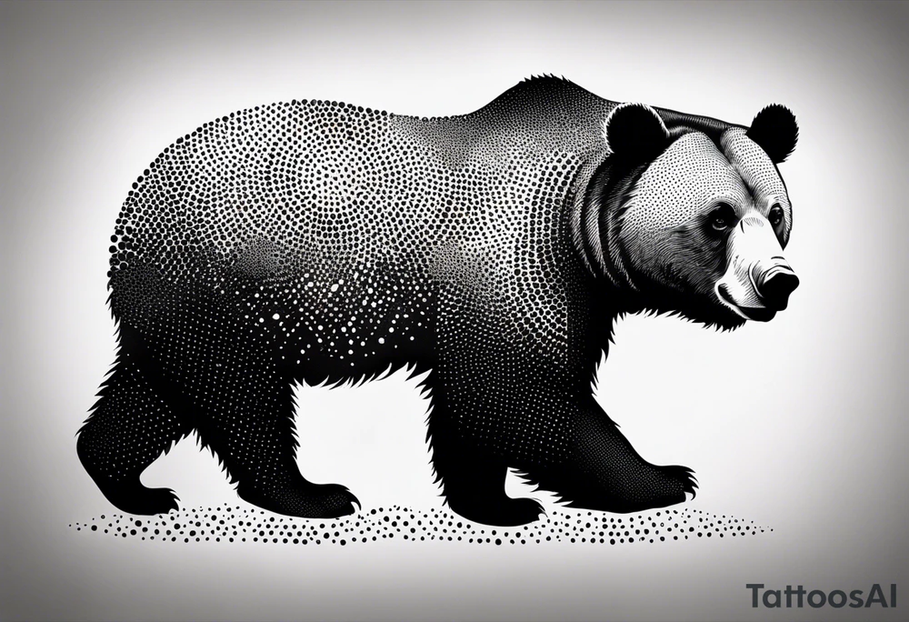 urso com fome tattoo idea