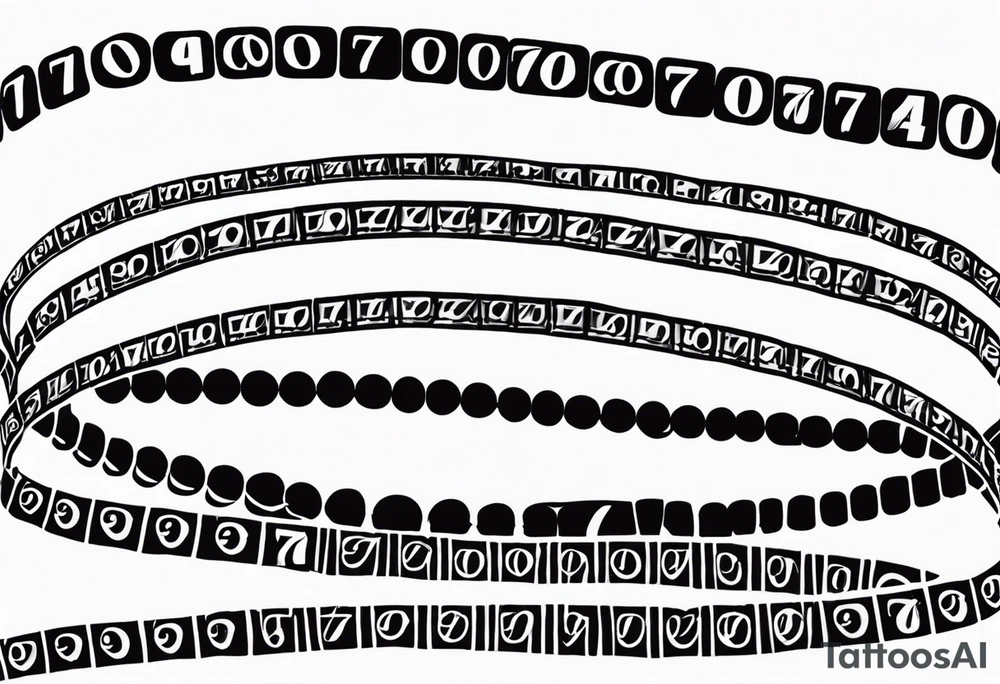 70 braclet tattoo




"70" repeated for wrist tattoo idea