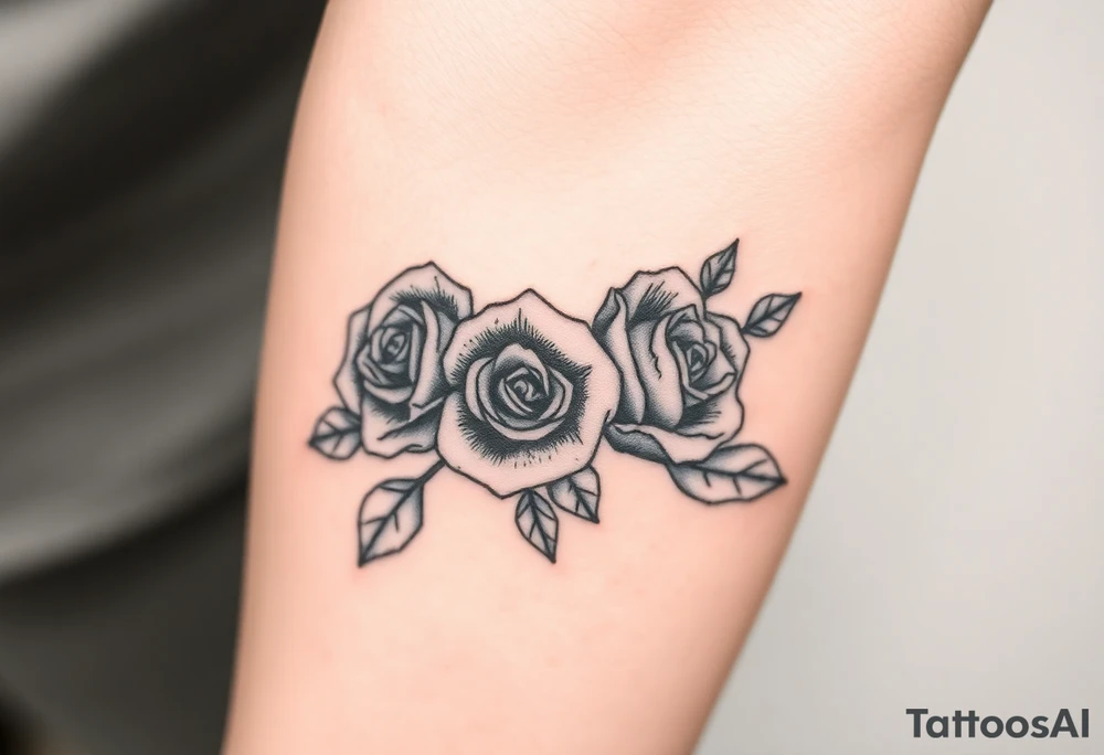 roses tattoo idea