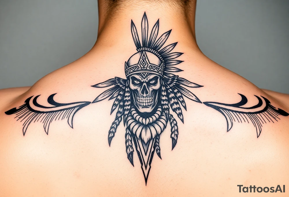 Purepecha warrior tattoo idea