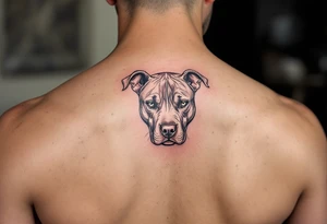 pitbull tattoo tattoo idea