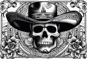gangsta mexican style tattoo for chest tattoo idea