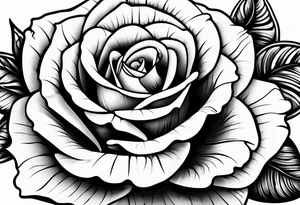 Chelsea, rose, name tattoo tattoo idea
