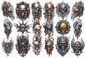 heathen full sleeve tattoo idea