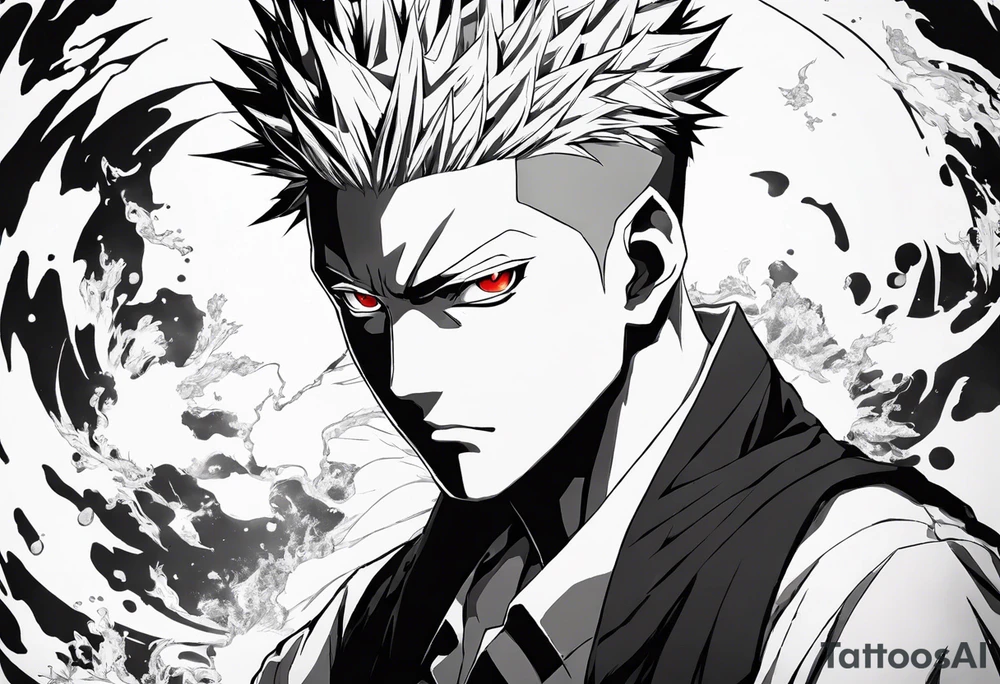 itadori jujutsu kaisen tattoo idea