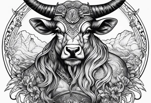 Minotaur tattoo idea