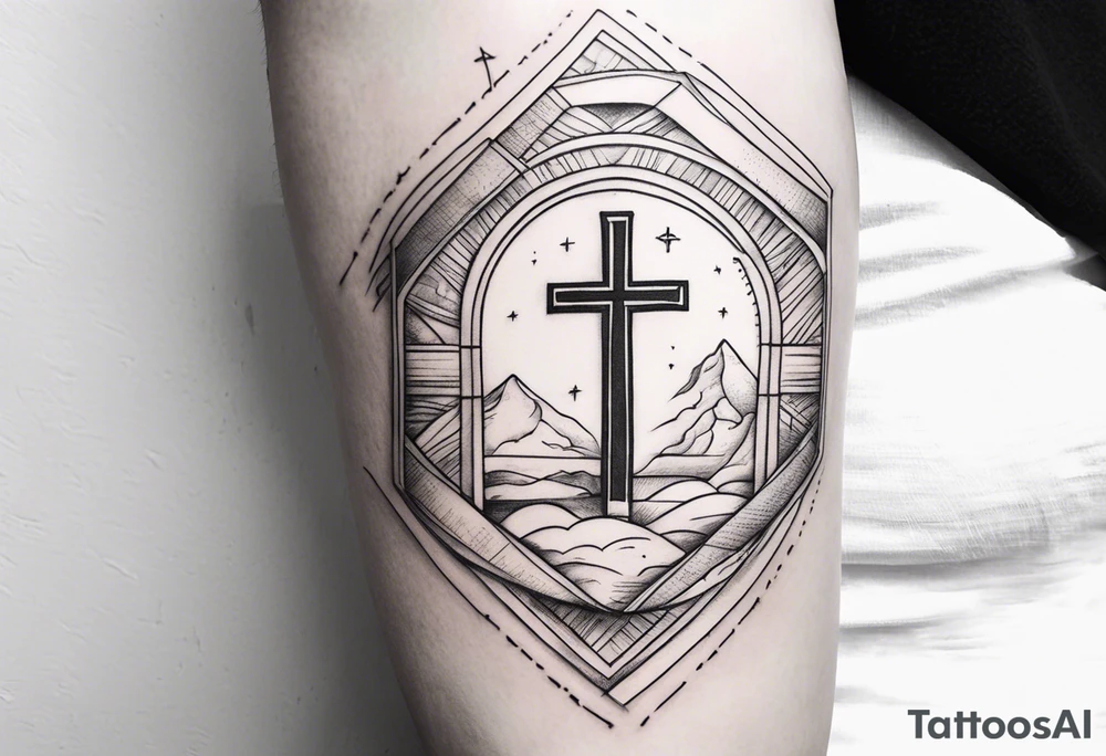 Sleeve with bible verses tattoo idea