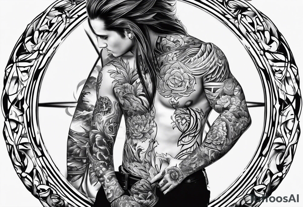 My first son tattoo idea