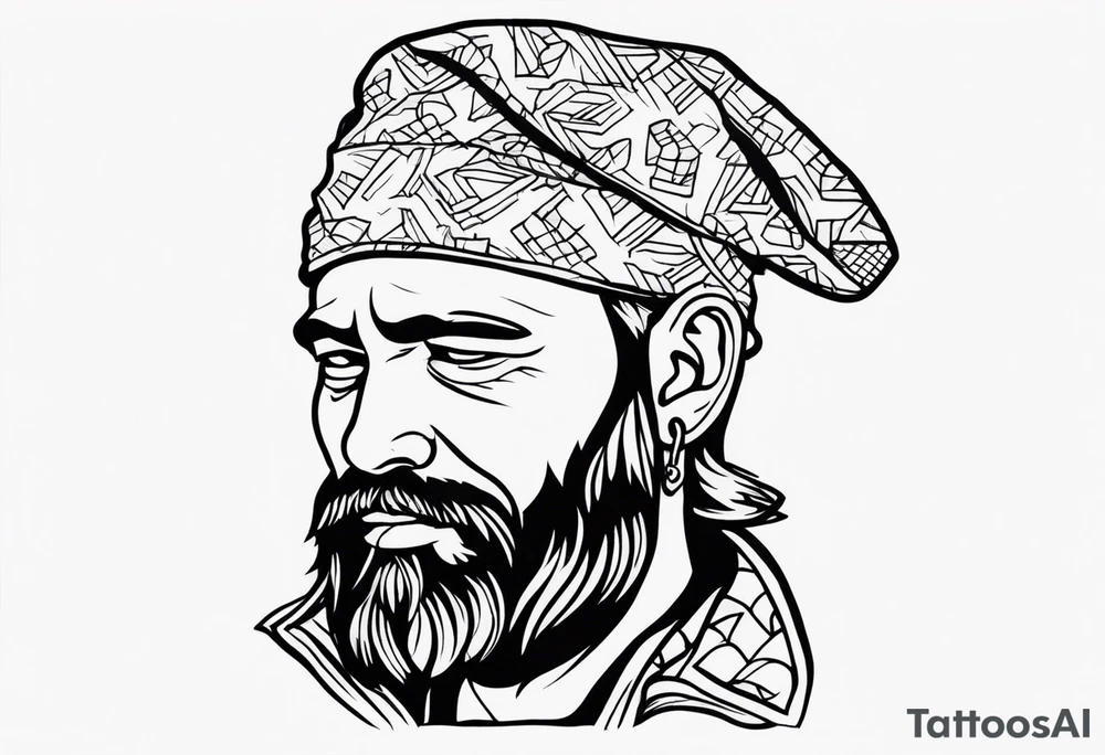 Rich homeless tattoo idea