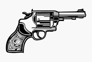 Revolver tattoo idea