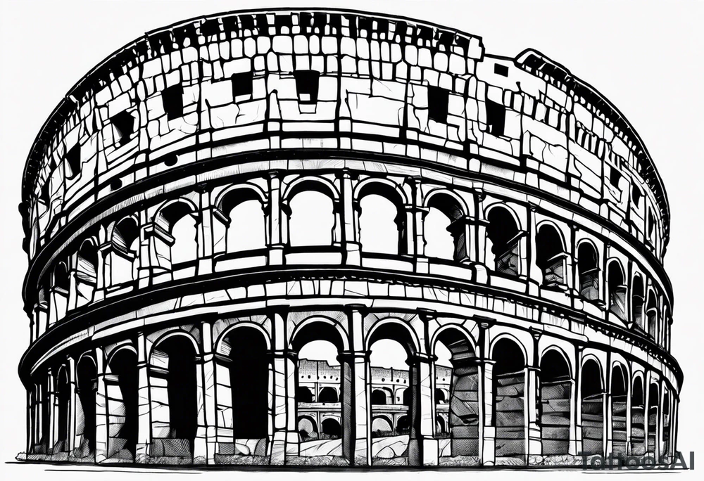 colosseum tattoo idea
