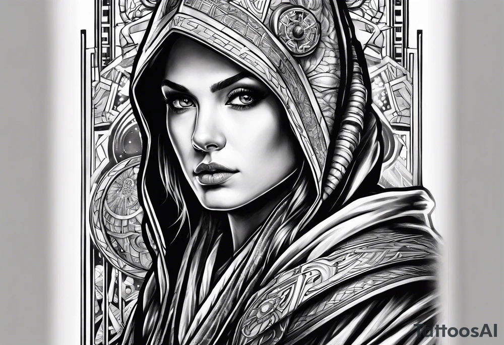 Jedi with doctor who tattoo idea