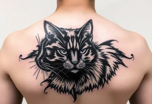 Black Cat tattoo idea