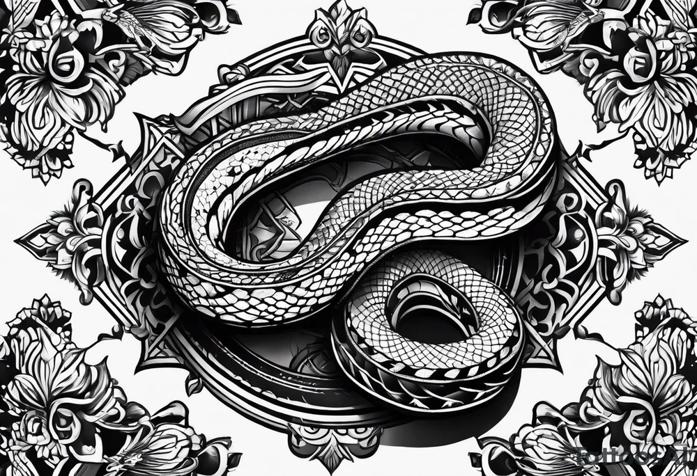 snake tattoo idea