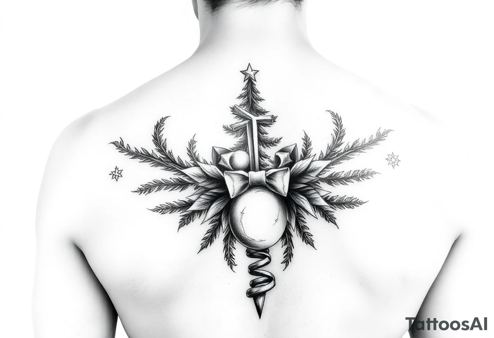 Soooky christmas tattoo idea
