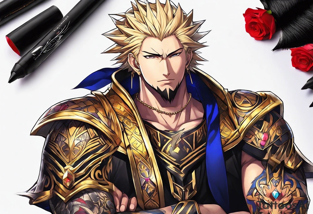 Gilgamesh from fate stay zero tattoo idea